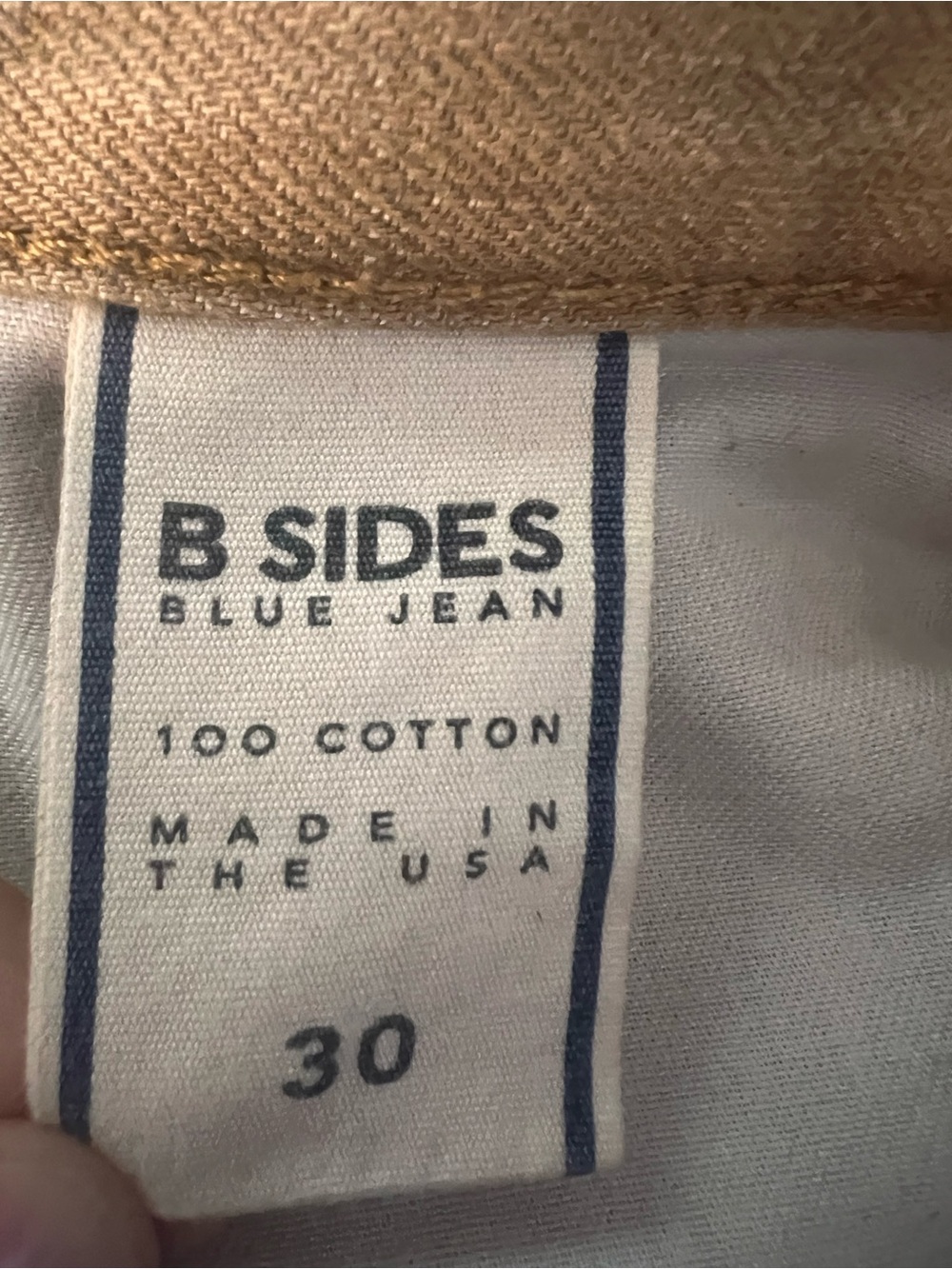 B Sides straight leg high waist ankle length jeans size 30 excellent condition - Picture 13 of 14